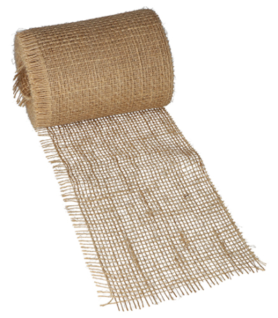 Product foto van Jute loper natuur op rol 10m x 15cm