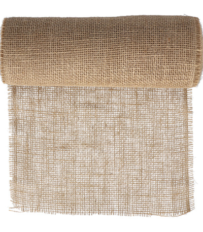 Product foto van Jute loper natuur op rol 10m x 30cm