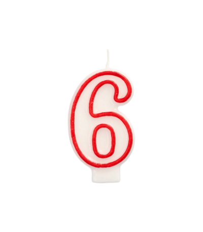 Product foto van Kaarsen Verjaardagskaarsjes wit 7