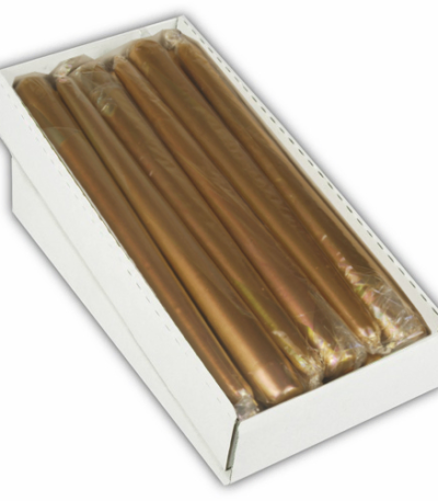 Product foto van Kaarsen goud los verpakt 2