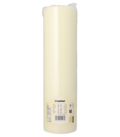 Product foto van Kaarsen stompkaarsen ivoor 80mm x 290mm
