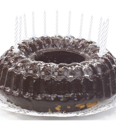 Product foto van Kaarsjes met houders wit set van 24