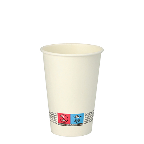 Product foto van Karton Automaatbekers To Go wit set van 100 180ml