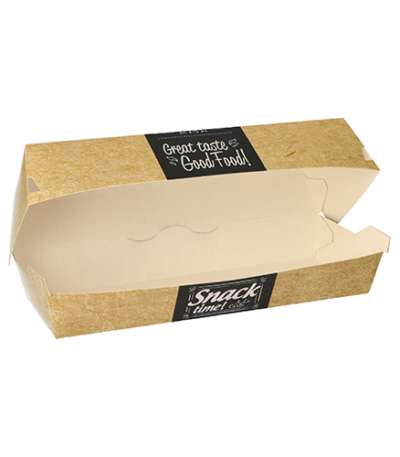 Product foto van Karton Baguetteboxen Good Food 50 stuks