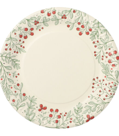 Product foto van Karton Borden Rond Berries set van 10