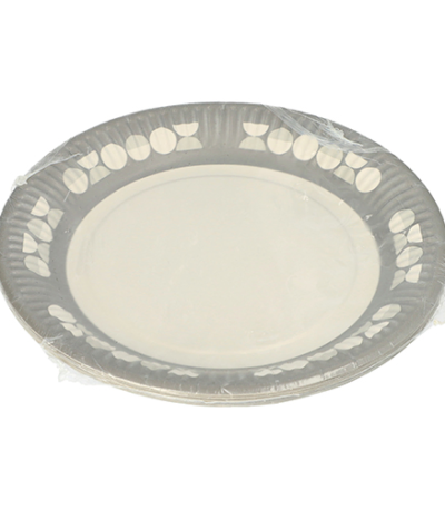 Product foto van Karton Borden rond 23cm Pastilles set van 10