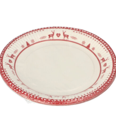 Product foto van Karton Borden rond Rennes 23 cm set van 10