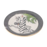 Product foto van Karton Borden rond mixed set van 10 Jungle