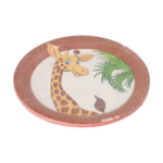 Product foto van Karton Borden rond mixed set van 10 Jungle