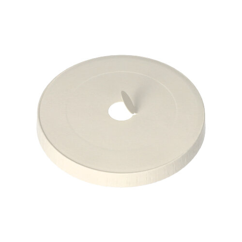 Product foto van Karton Deksels voor drinkbekers wit set van 50