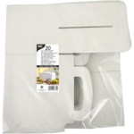 Product foto van Karton Lunchboxen wit met handvaten 20-delig