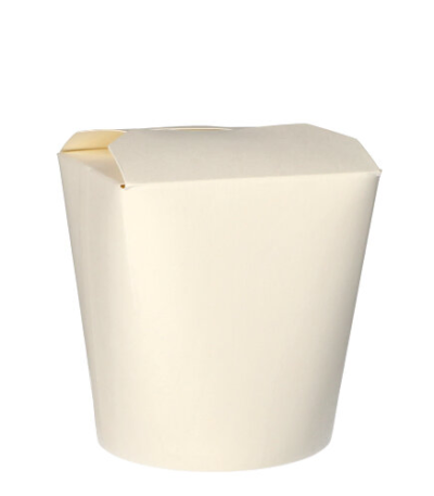 Product foto van Karton Pasta-boxen wit set van 50 950ml