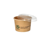 Product foto van Karton Portiebekers bruin set van 50 45ml