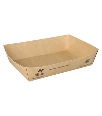 Product foto van Karton snackbakjes bruin set van 80 NOTPLA