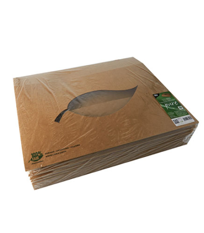 Product foto van Karton cateringdozen bruin set van 10 100% Fair