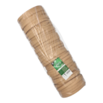 Product foto van Karton deksels saladeschaal bruin set van 50 18.4cm