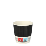 Product foto van Karton drinkbekers To Go creme 100ml