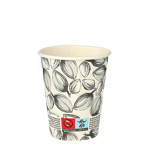 Product foto van Karton drinkbekers To Go wit set van 40 200ml