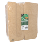 Product foto van Karton hamburgerbakjes bruin groot set van 80 100% Fair