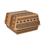 Product foto van Karton hamburgerboxen bruin groot set van 320 Maori