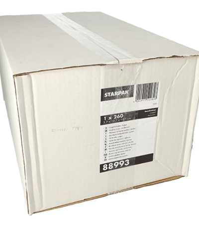 Product foto van Karton menubakjes hoekig wit set van 260 530ml