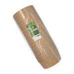 Product foto van Karton saladeschalen bruin set van 50 1300ml