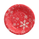 Product foto van Karton schalen rond Winter Time set van 50 200ml