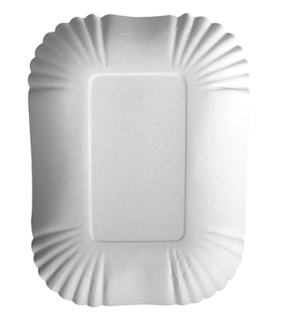 Product foto van Karton schalen wit 13x17