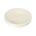 Product foto van Karton schalen wit rond 19cm set van 12