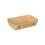 Product foto van Karton snackbakjes bruin 140 stuks NOTPLA