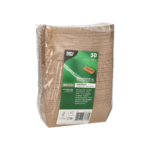 Product foto van Karton snackbakjes bruin set van 50