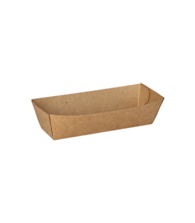 Product foto van Karton snackbakjes bruin set van 50