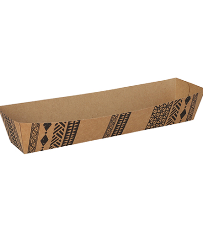 Product foto van Karton snackbakjes bruin set van 500 Maori