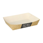Product foto van Karton snackbakjes pure 4cm x 11cm x 16cm set van 50 Good Food