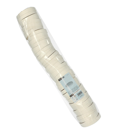 Product foto van Karton soepkop deksels wit set van 50 To Go