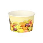 Product foto van Kartonnen ijsbekers rond 250ml Fruit