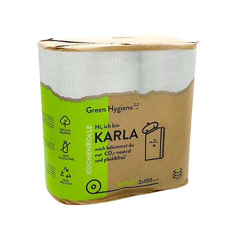 Product foto van Keukenrollen 3-laags Karla 2 rollen