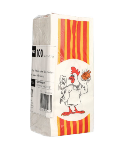 Product foto van Kipzakken HDPE 24 cm x 10