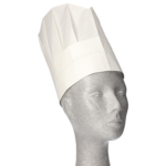 Product foto van Koksmuts crÃªpe wit Provence verstelbaar set van 10