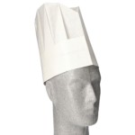 Product foto van Koksmuts crÃªpe wit Provence verstelbaar set van 10