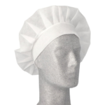 Product foto van Koksmuts nonwoven wit set van 10 France