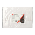 Product foto van Koksmuts papier wit verstelbaar set van 25 "WORK-INN/-PS" Burgund