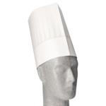 Product foto van Koksmuts papier wit verstelbaar set van 25 "WORK-INN/-PS" Burgund