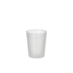 Product foto van Kunststof Schnappsbekers herbruikbaar matglanzend 4cl set van 20