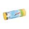 Product foto van LDPE Pedaalemmerzakken met trekkoord geel 60l set van 20