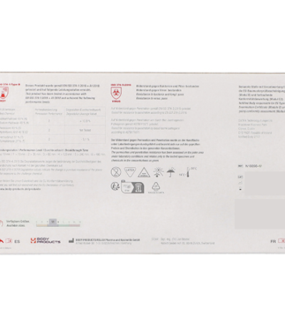 Product foto van Latex handschoenen gepoederd wit natuur set van 100 WORK-INN