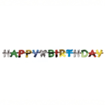 Product foto van Letterguirlande Happy Birthday 1