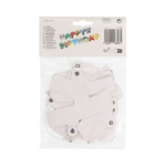 Product foto van Letterguirlande Happy Birthday 1