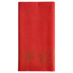 Product foto van Linnen Tafelkleed rood Christmas Shine 120x180 cm