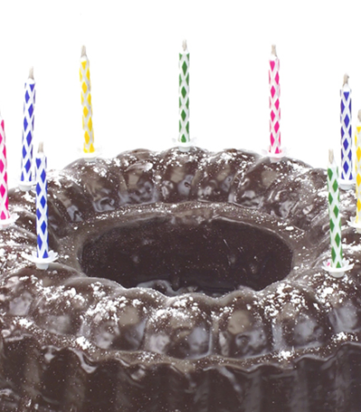 Product foto van Magische verjaardagskaarsjes met houders assorti kleuren set van 10